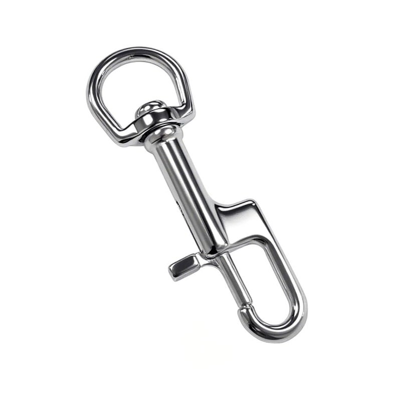 QAVBFA Swivel Bolt Snap Diving Clips – Premium Stainless Steel Single Ended Snap Hooks Buckle for Pet Leash, Scuba Diving, and More (94mm) - Image 1